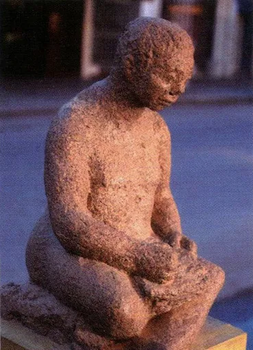 Escultura El escriba